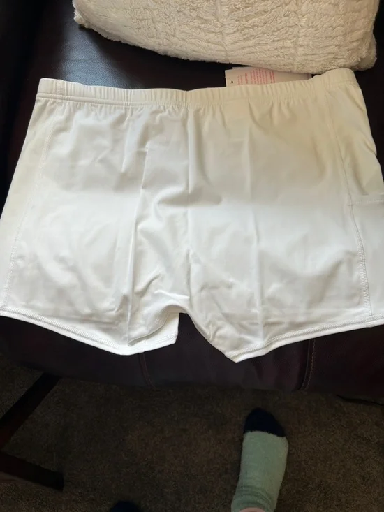 Lilly Pulitzer White Sleeveless Tennis Dress with Pleated Skirt& Shorts Size L - Picture 14 of 14